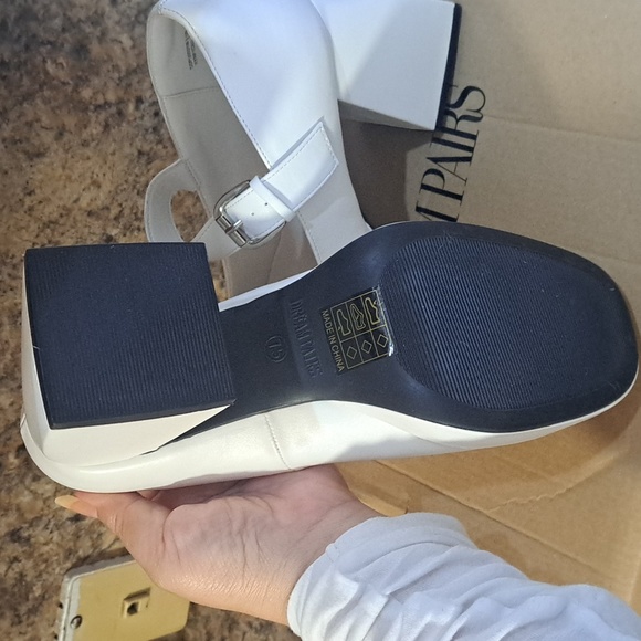 NWB Mary Jane Pump Block Heels 7.5 - Picture 5 of 8